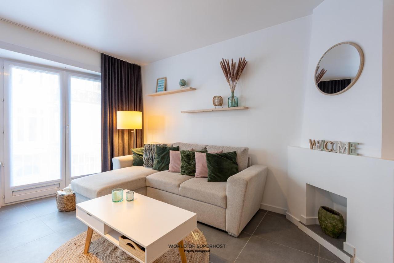 Spacious Apartment Closeby The Sea Up To 6 People! Ostend Exterior photo